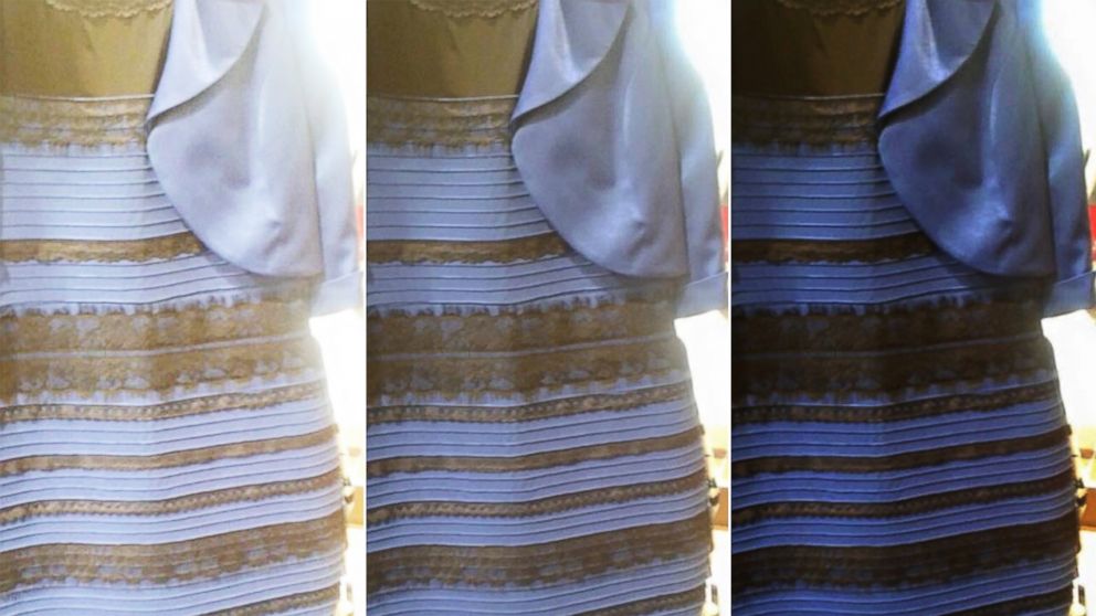different color dress